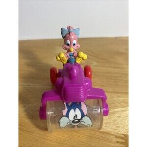 Vintage 1992 McDonalds Happy Meal Toy Tiny Toons SWEETIE BIRD STEAMROLLER Wacky